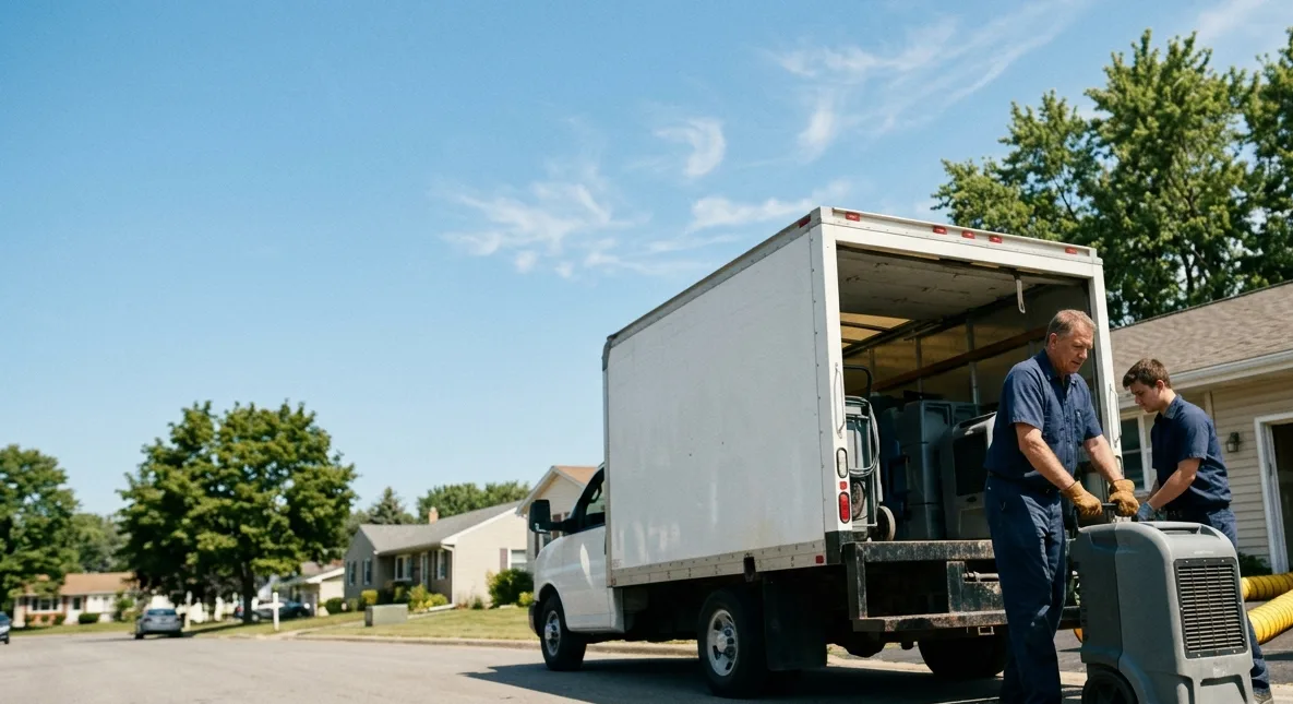 Water Damage Cleanup in Sullivan, IN near me